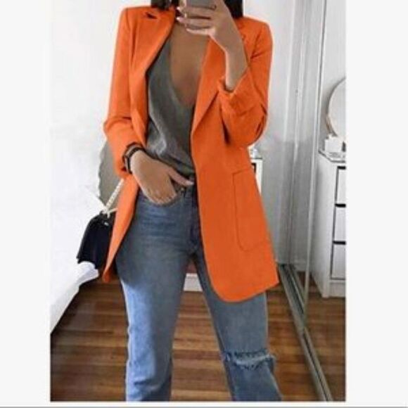 NEW Casual Open Front Cardigan Jacket - Picture 1 of 5